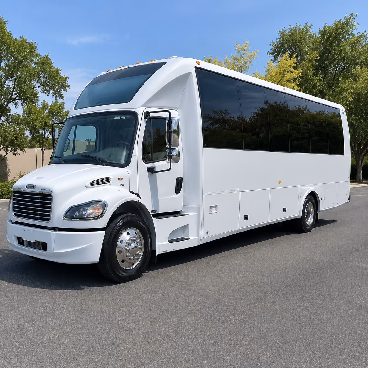 bend holiday party bus rental