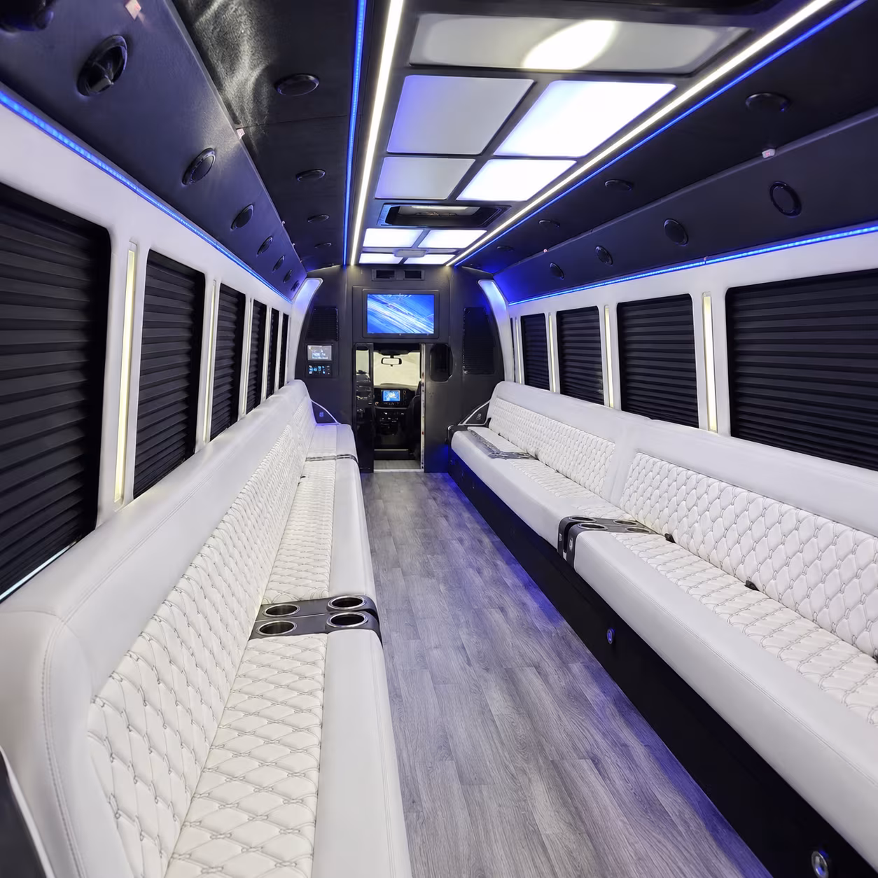 bend party bus rentals inside