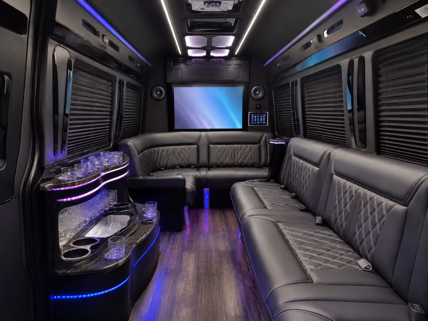 bus rental options for bend trips