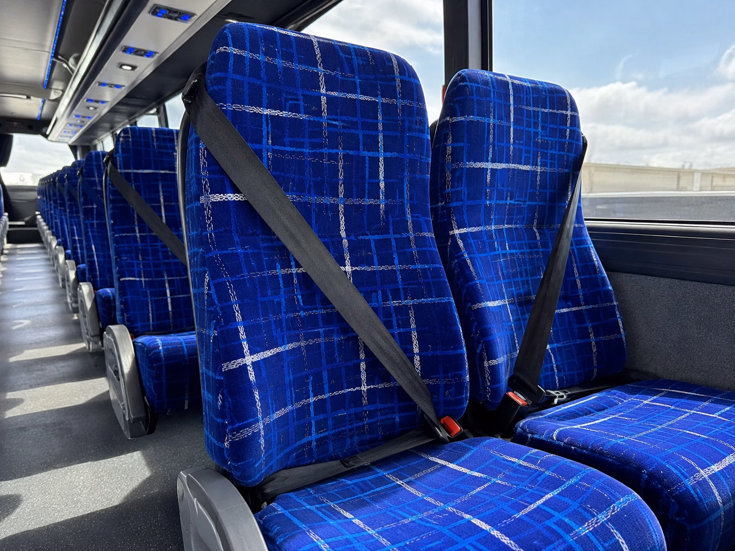 charter buses to hayden homes amphitheater every show night