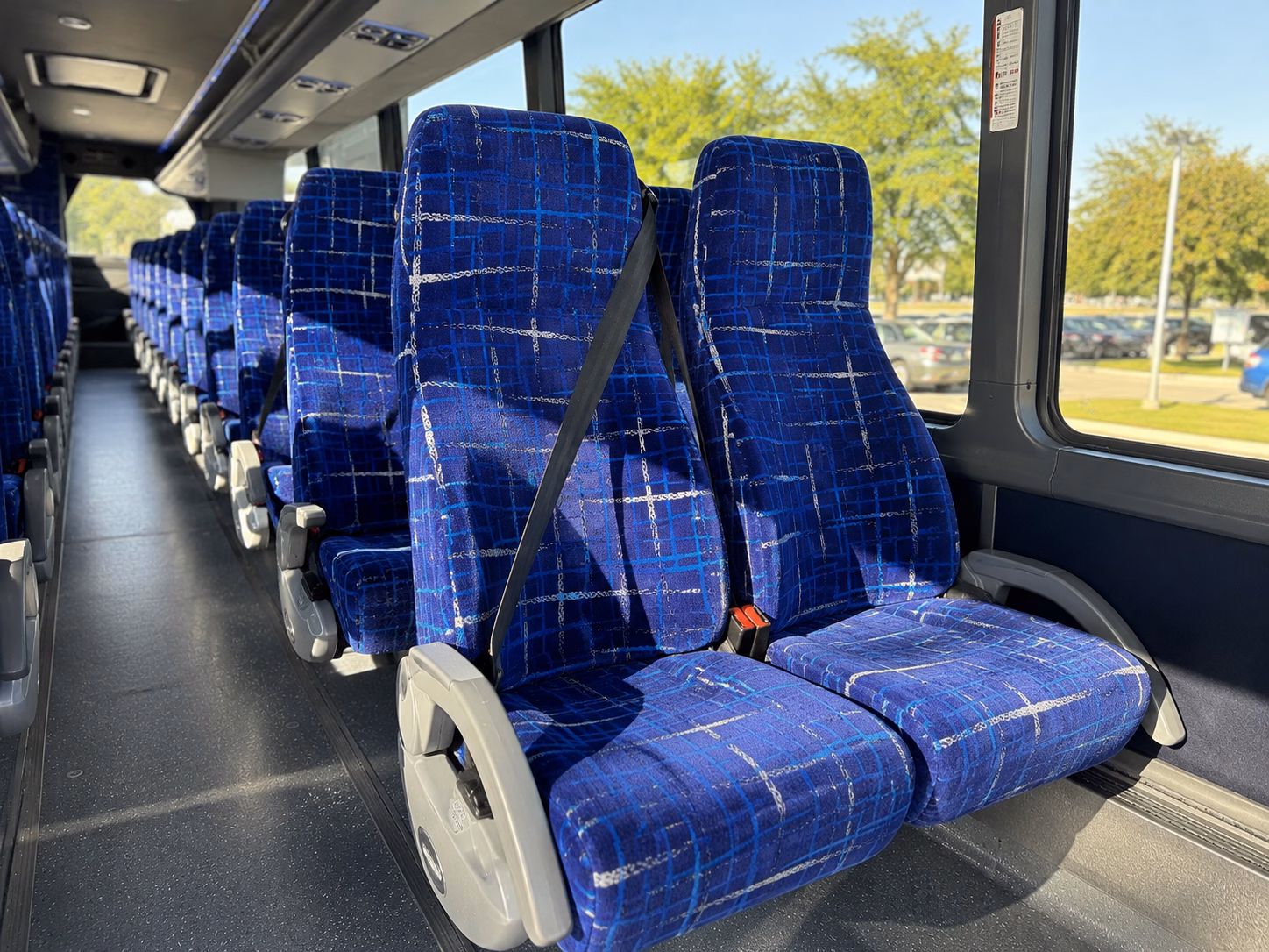 school buses for lava lands and newberry volcanic monument trips